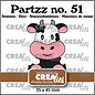 Crealies Stansset Koe no. 51