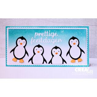 Crealies Stansset Pinguïn no. 44