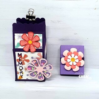 Crealies Stansset Open Bloemen no.66