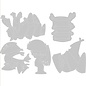 Sizzix Thinlits Die Set Funky Toadstools