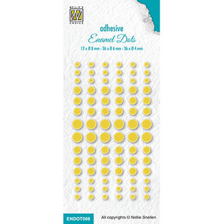Nellie's Choice Enamel dots, Geel