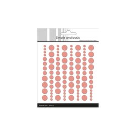 Simple and Basic Enamel Dots Fresh Peach