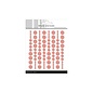 Simple and Basic Enamel Dots Fresh Peach (96pcs)
