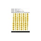 Simple and Basic Enamel Dots Mustard  (96 pcs)