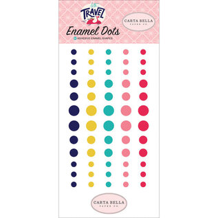 Carta Bella Enamel dots Assortment Let's Travel