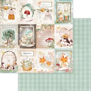 Memory Place Paper Pack Kawaii Paper Goods My Family 6x6"