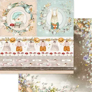 Memory Place Paper Pack Kawaii Paper Goods My Family 6x6"