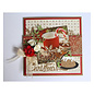 Joy!Crafts Snij-embos-debosstencil - Kersttaart