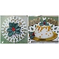 Joy!Crafts Snij-embos-debosstencil - Kersttaart