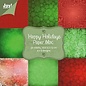 Joy!Crafts Paper blok Happy Holidays 15x15 cm