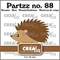 Crealies Stansset Egel no.88