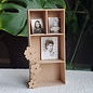 Pronty MDF Flowers - set of 6