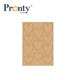 Pronty MDF Pocket hugs hearts - A6