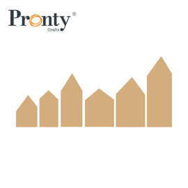 Pronty MDF It's a house - set of 6