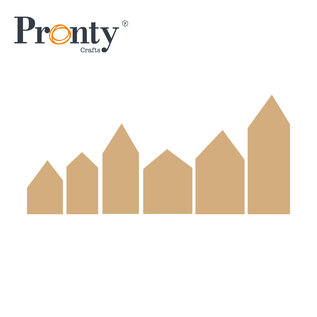 Pronty MDF It's a house - set of 6