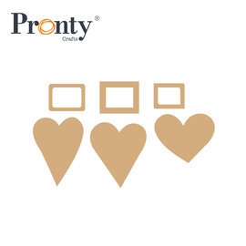Pronty Picture this heart - set of 3 hearts