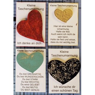 Pronty MDF hearts - set of 5