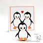 Crealies Stansset Pinguïn no. 44
