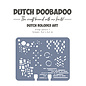 Dutch Doobadoo Mask  Rolodex Art Grunge Pattern 1