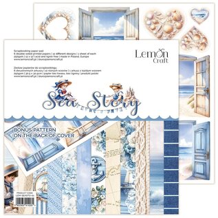 LemonCraft Paper Pad Sea Story 12x12 inch