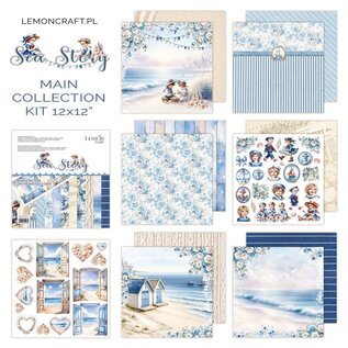 LemonCraft Paper Pad Sea Story 12x12 inch