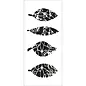 The Crafters Workshop Maskstencil Slimline - Leaf Study