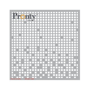 Pronty Mask stencil Squares 15x15 cm