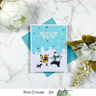 Picket Fence Studios Stansmal Santa's Snowy Hills