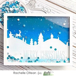 Picket Fence Studios Stansmal Santa's Snowy Hills
