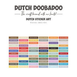 Dutch Doobadoo Sticker Art Mini Distress labels