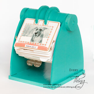 Dutch Doobadoo MDF rolodex