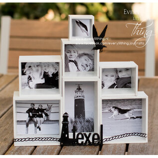 Pronty MDF Typecase - set of 7 boxes