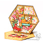 Dutch Doobadoo Card Art Easel Card hexagon