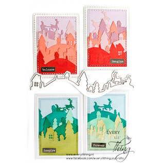 Picket Fence Studios Stansmal Santa's Snowy Hills