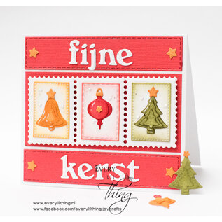 Crealies Partzz Dies Mini Christmas