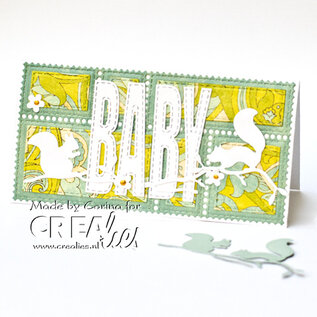 Crealies Stans met 2 Eekhoorns