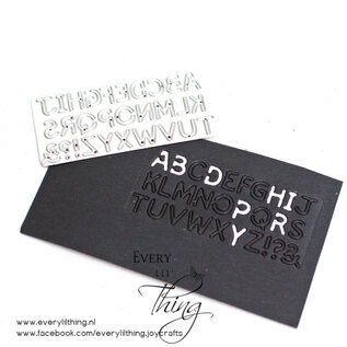 Crealies Stans mini Alfabet