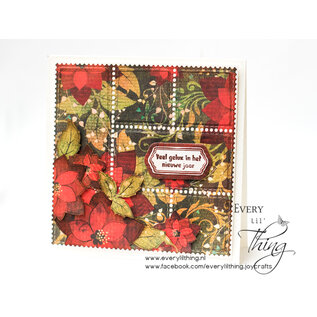 Crealies Stempel kerst/nieuwjaars teksten