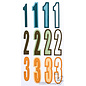 Crealies Stansset Cijfers met Schaduw