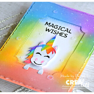 Crealies Stansset van een paard