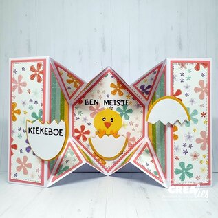 Crealies Stansset van een kuiken