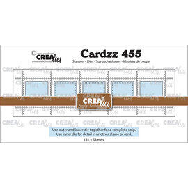Crealies Stansset Postzegelstrip