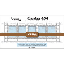 Crealies Stansset Postzegelstrip