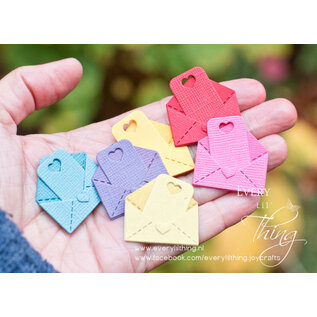 Crealies Stansset Envelop Post 105