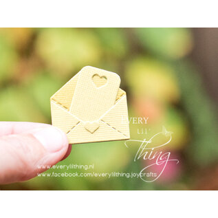 Crealies Stansset Envelop Post 105