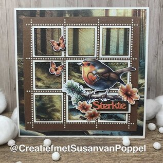 Crealies Knipvel Winter F