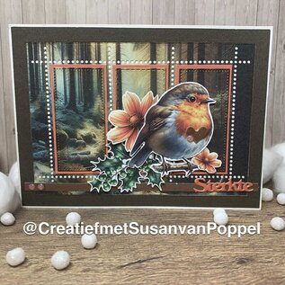 Crealies Knipvel Winter F