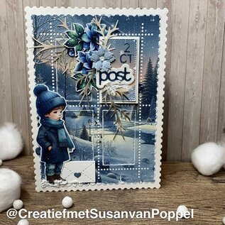 Crealies Knipvel Winter D