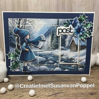 Crealies Knipvel Winter C