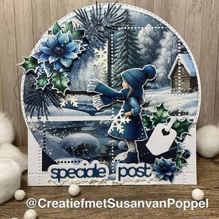 Crealies Knipvel Winter C